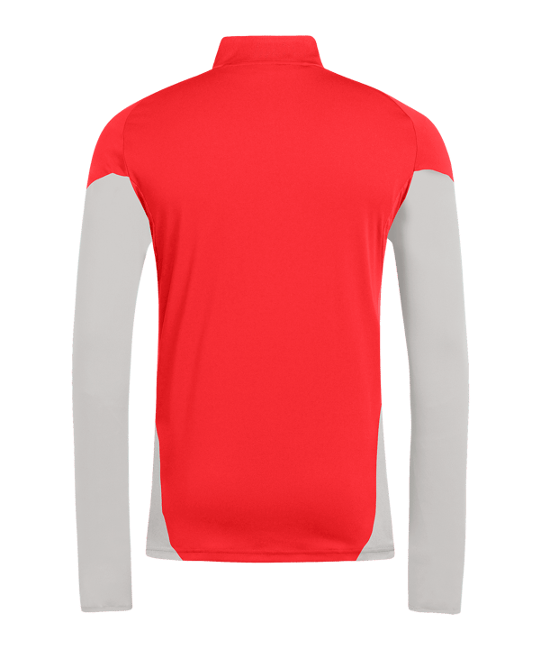 adidas Tiro 25 Competition Zip Top  Rot Grau - rot