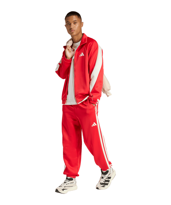 adidas Stadium Track Top Jacke Rot - rot