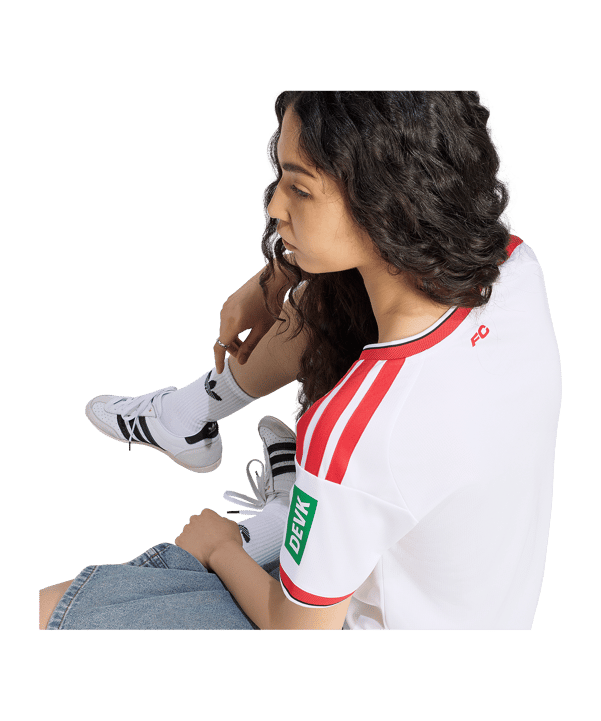 adidas 1. FC Köln Maillot Home 2026/2027 Femmes Blanc - blanc