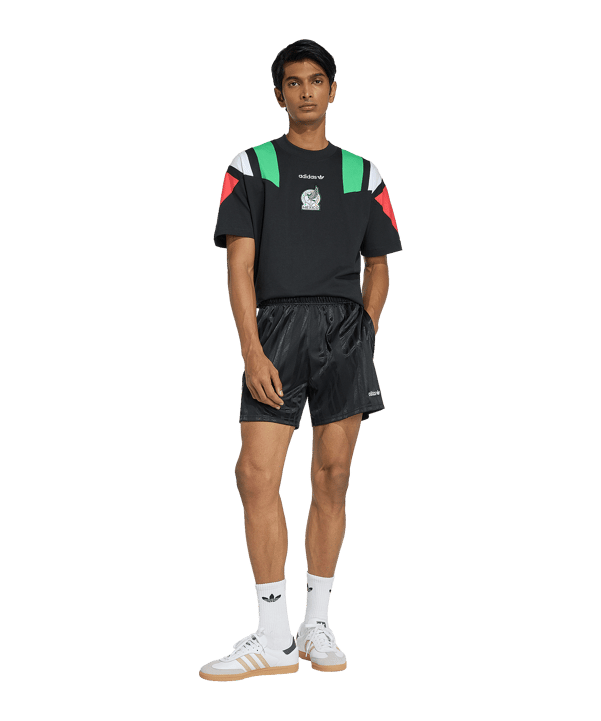 adidas FMF Mexiko EQT T-Shirt Schwarz