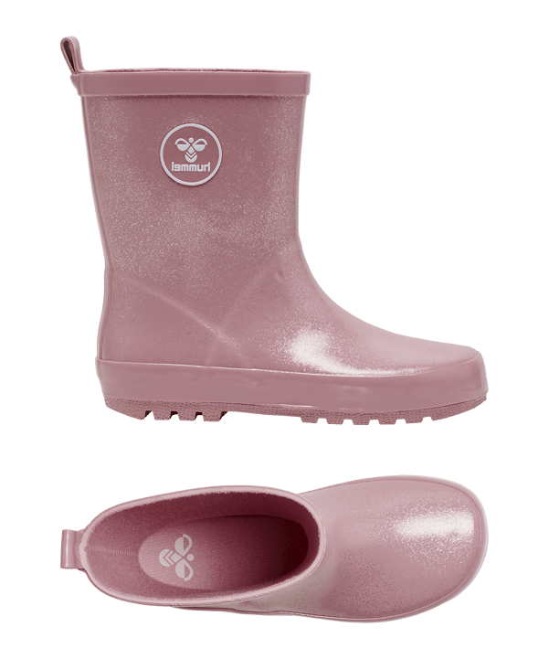 Hummel Rubber Glitter Boots Kids Blau F8718 - blau