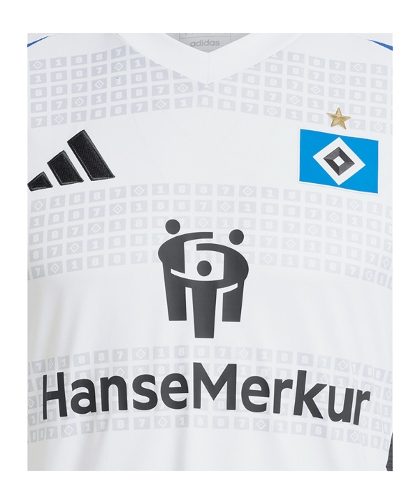 adidas Hamburger SV Trikot Home 2024/2025 Damen Weiss - weiss