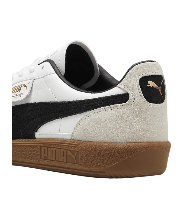PUMA Palermo Lth Weiss Grau F01 - weiss