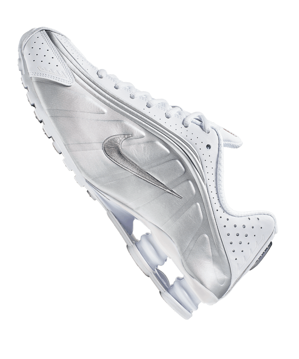 Nike Shox R4 Sneaker Weiss F131 - weiss