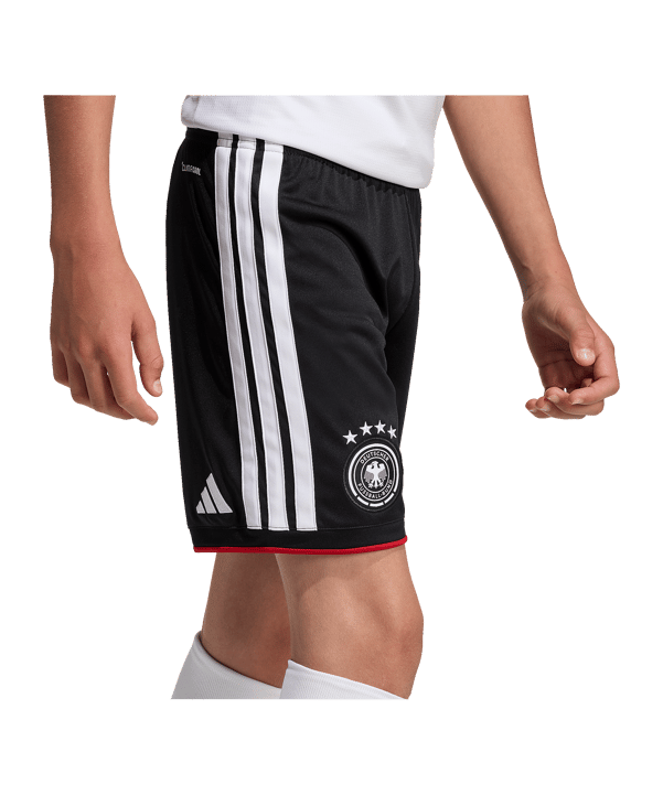 adidas DFB Deutschland Short Home WM 2026 Schwarz - schwarz