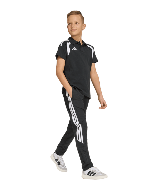 adidas Tiro 26 League Polo Kids Schwarz - schwarz
