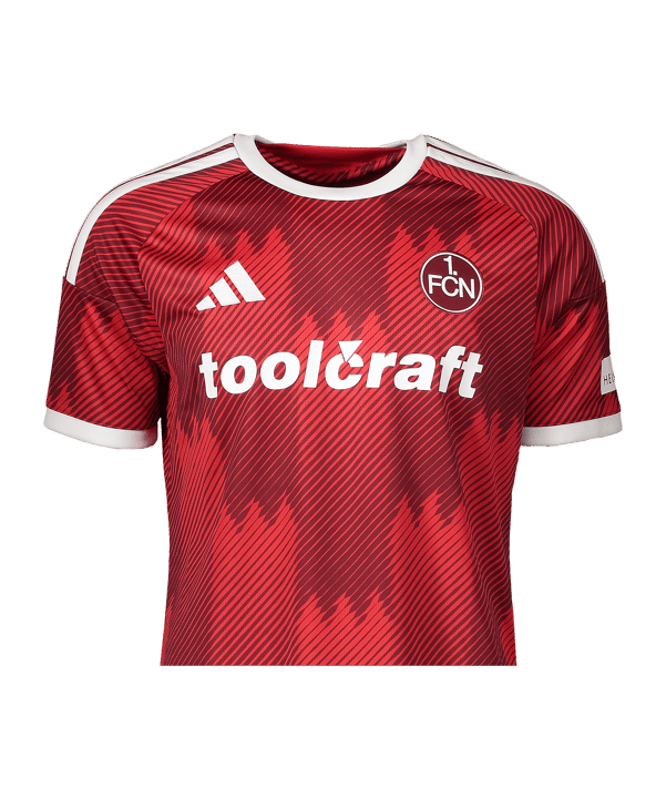 adidas 1. FC Nürnberg Maglietta Home 2026/2027 Kids Rosso - rosso
