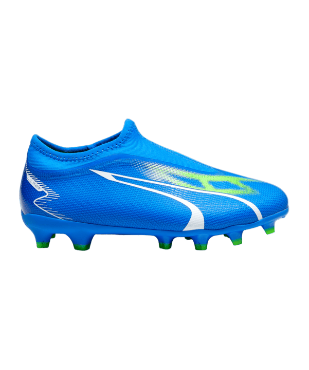 PUMA ULTRA Match LL FG/AG Jr Gear Up Kids Blau Weiss F03 - blau