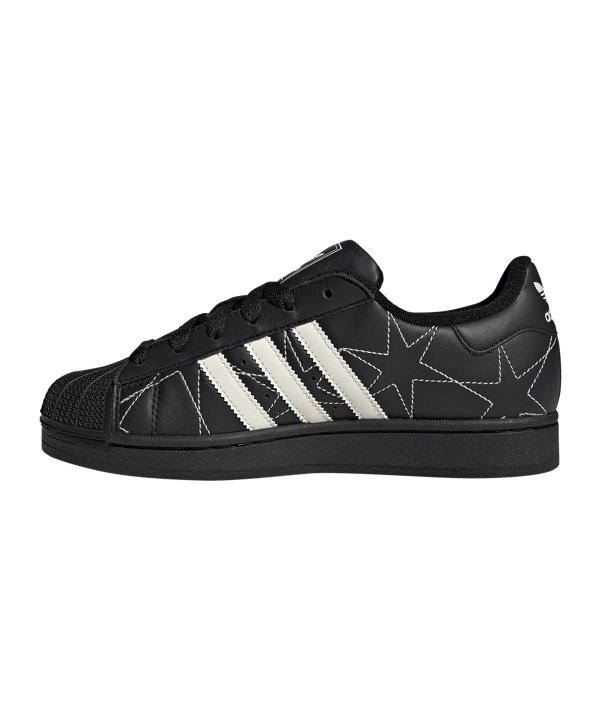 adidas Originals Superstar II Damen Schwarz - schwarz