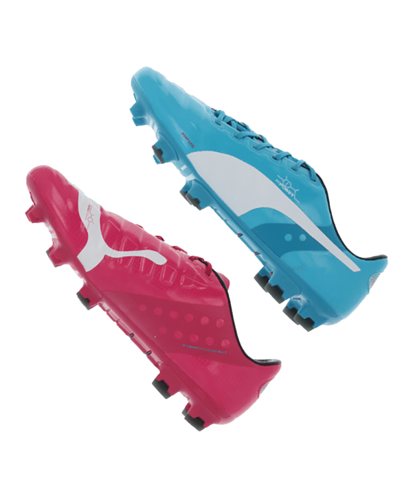PUMA evoPOWER 1 Tricks FG Rosa Blau F01 - rosa