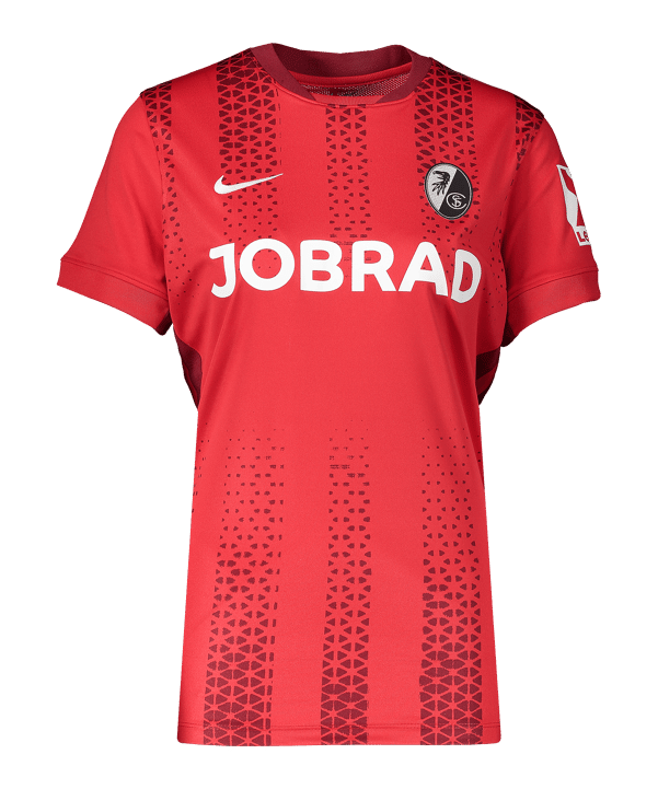Nike SC Freiburg Shirt Vervangend 2025/2026 Dames Rood K657t - rood