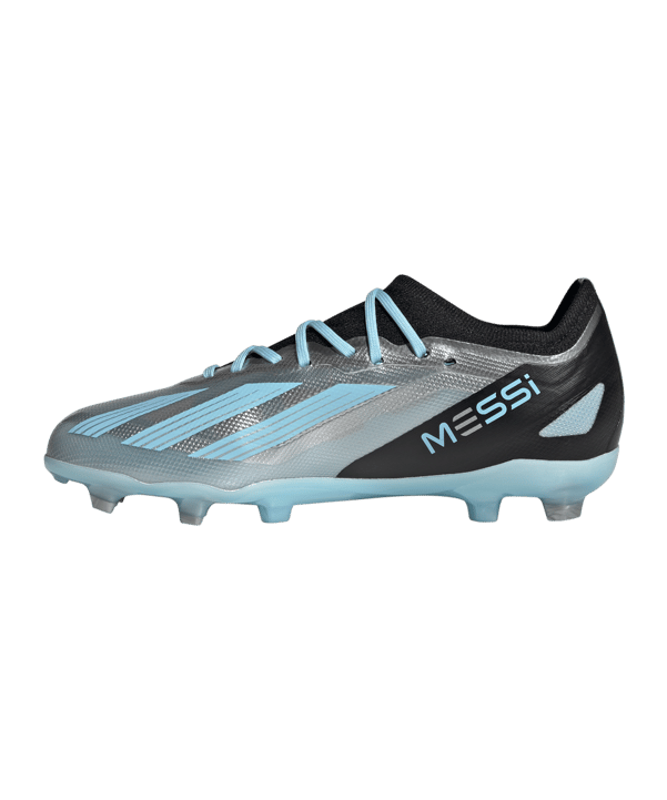 adidas X Crazyfast.1 FG Messi Infinito Kids Silber Blau Schwarz - silber