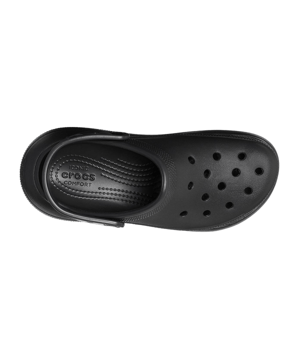 Crocs Crush Clog Badelatsche Schwarz - schwarz