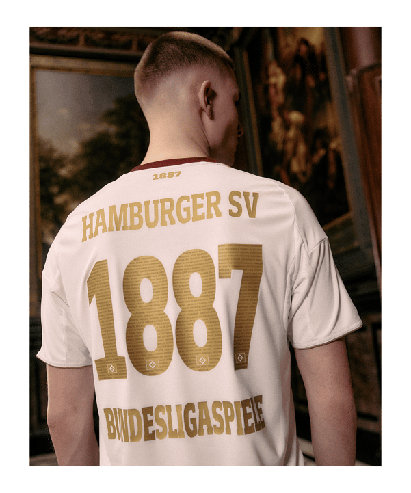 adidas Hamburger SV Sturm & Glanz Trikot Kids Weiss - weiss