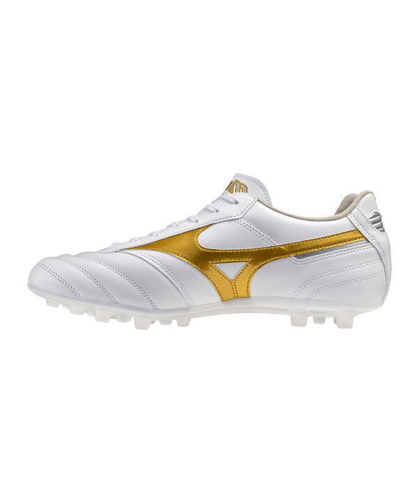 Mizuno Morelia II Pro AG Bright Gold Weiß F50 - weiss