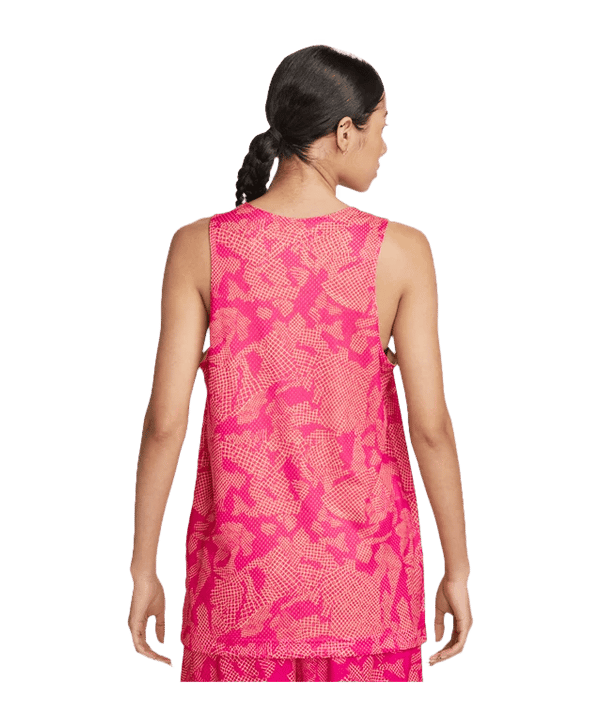 Nike Fly Reversible Basketball Trikot Damen Gelb F739 - gelb