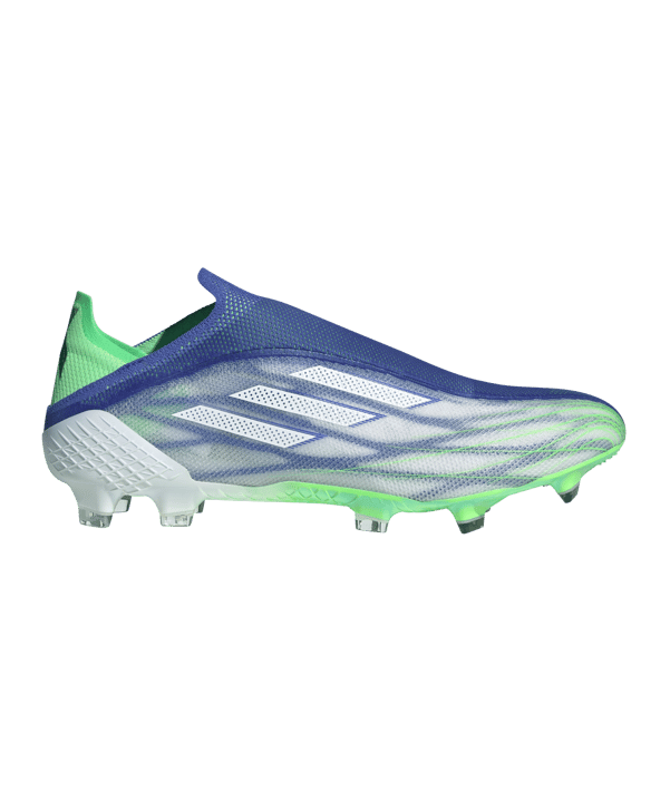 adidas X Speedflow+ Adizero FG Weiss Lila Grün - weiss