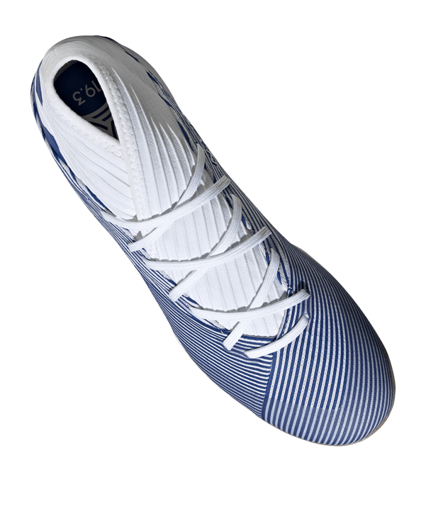 adidas NEMEZIZ Mutator 19.3 IN Halle Weiss Blau - weiss