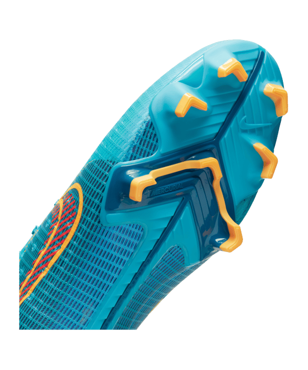 Nike Mercurial Vapor XIV Blueprint Pro FG Blau Orange F484 - blau