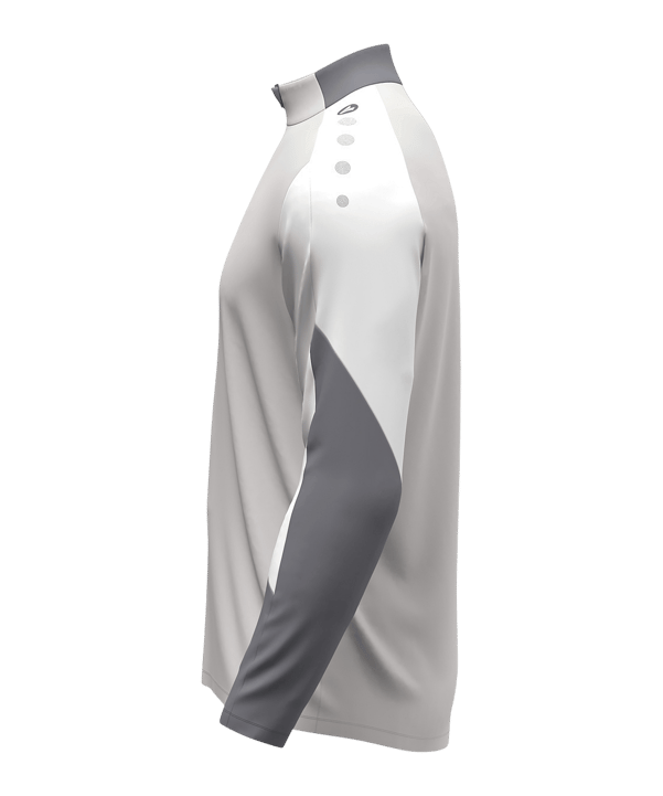 JAKO Dynamic Ziptop Sweatshirt Kids Grau F837 - grau