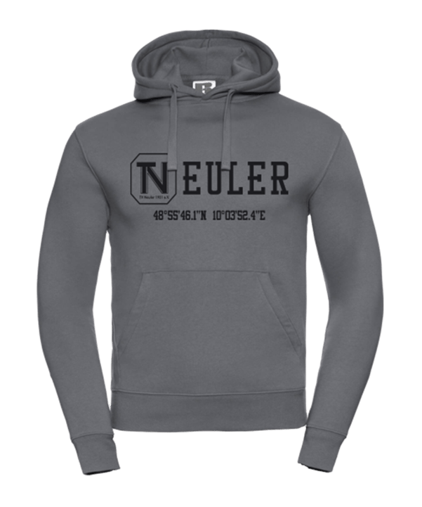 TV NEULER Hoodie Crest (CGY) - grau