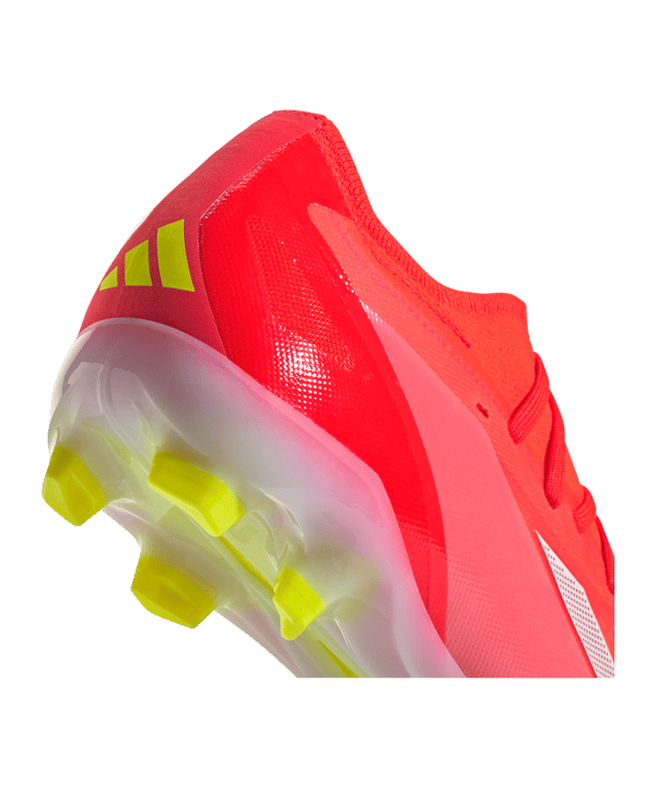 adidas X Crazyfast Pro FG Energy Citrus Rot Weiss Gelb - rot