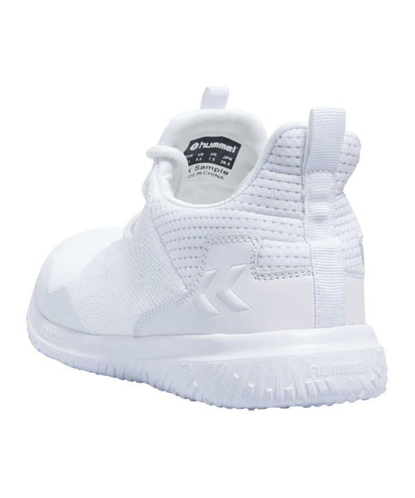 Hummel Actus Trainer Sneaker Weiss F9001 - lila