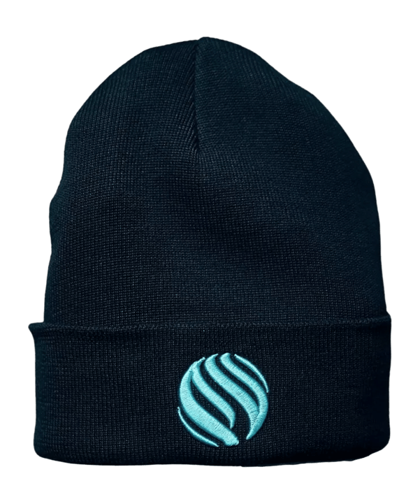Ballsportdirekt Powervolleys x Mantahari Beanie Schwarz - schwarz