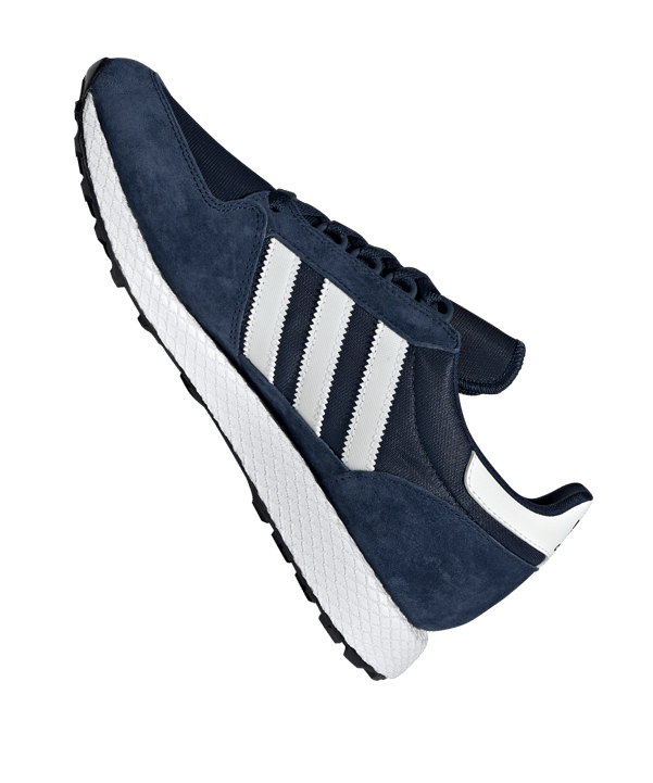 adidas Originals Forest Grove Sneaker Blau Weiss - blau