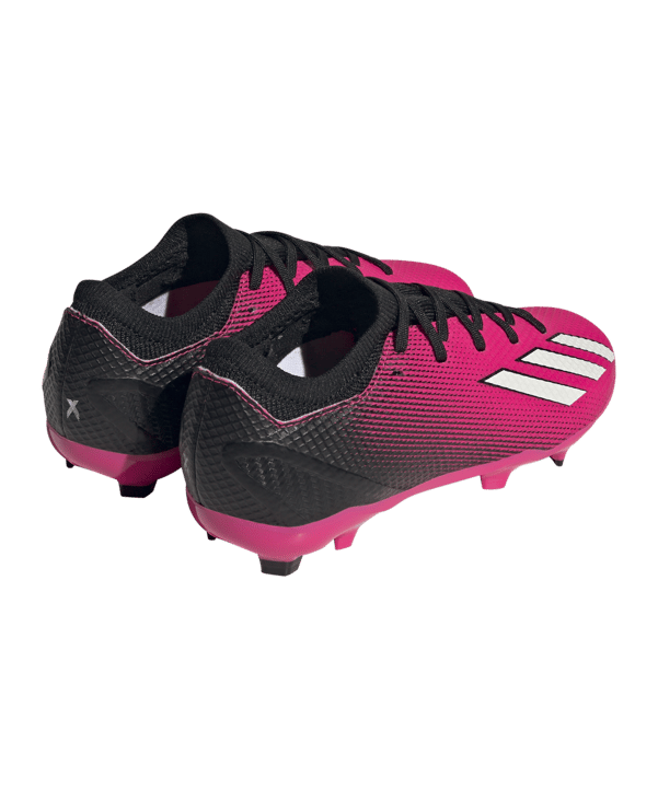 adidas X Speedportal.3 FG Kids Own Your Football Pink Schwarz Weiss - rosa