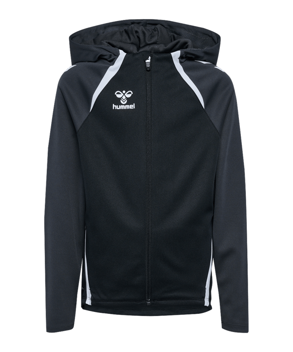 Hummel Lead 2.0 Kapuzenjacke Kids Schwarz F1006 - schwarz