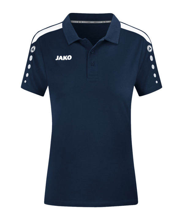 JAKO Power Poloshirt Damen Blau F900 - blau