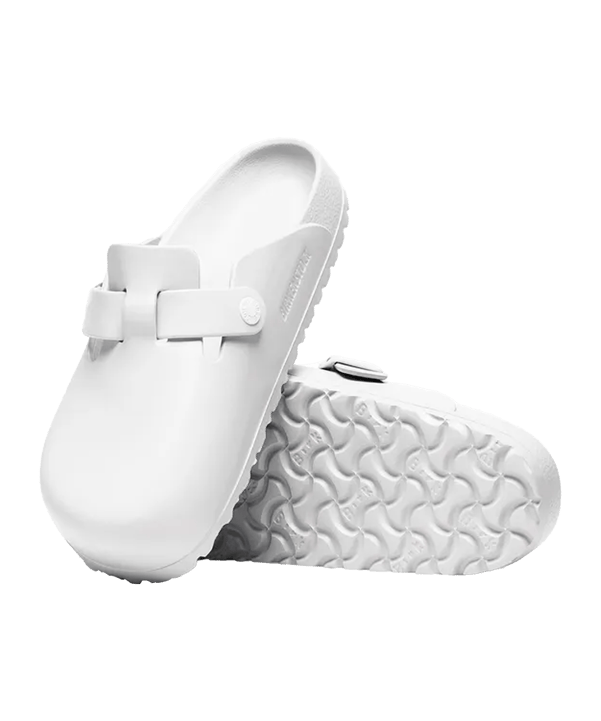 Birkenstock Boston EVA Weiss - weiss