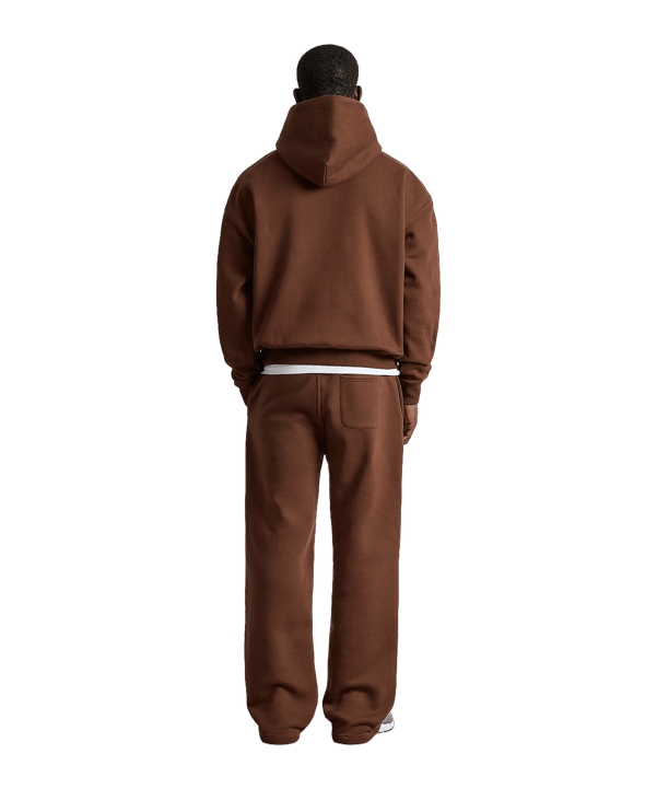 Burocs Wide Leg Jogginghose Braun - braun