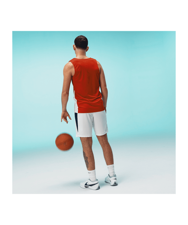 Nike Team Basketball Stock Maglietta Rosso C657 - rosso