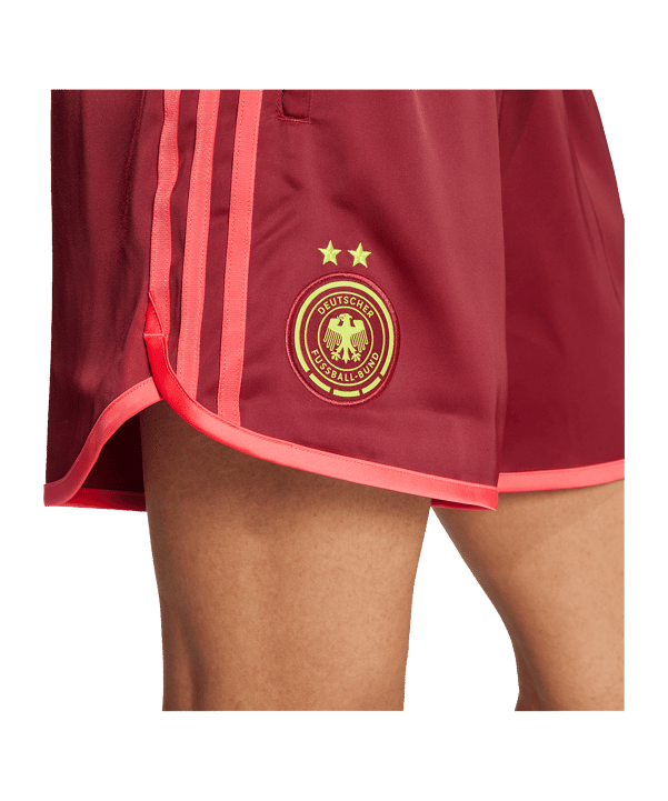 adidas Deutschland Short Damen Rot - rot