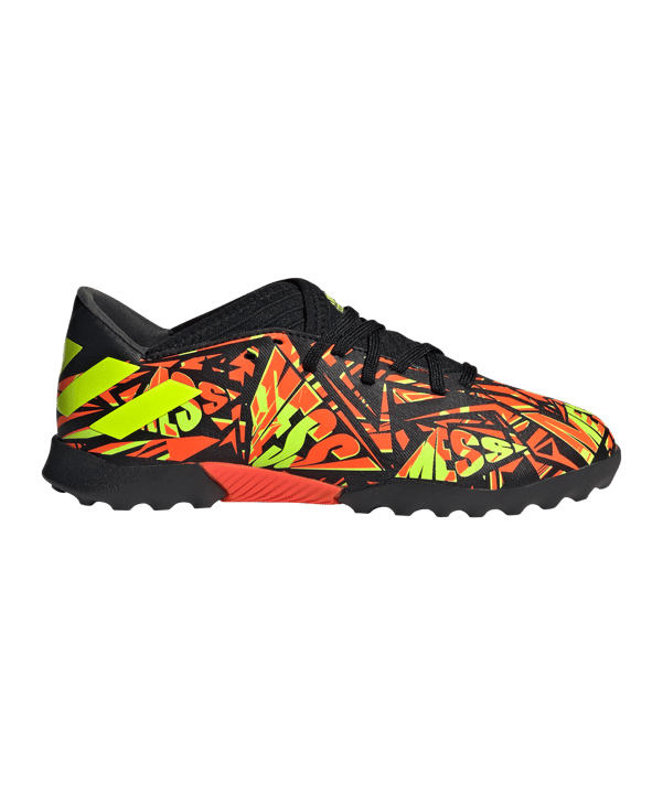 adidas NEMEZIZ Messi.3 TF J Kids Rot Gelb Schwarz - rot