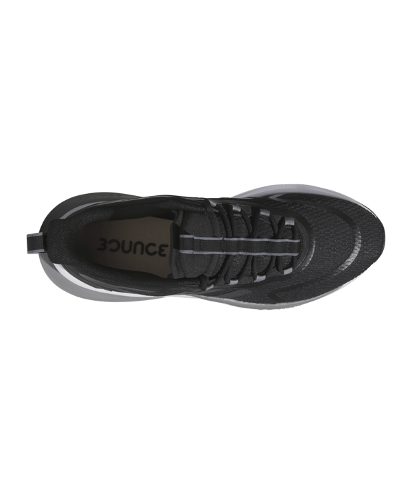 adidas AlphaBounce Laufschuh - schwarz