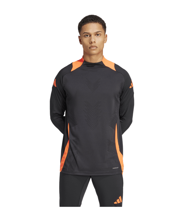 adidas Tiro 24 Pro Trainingstop Schwarz Rot - schwarz
