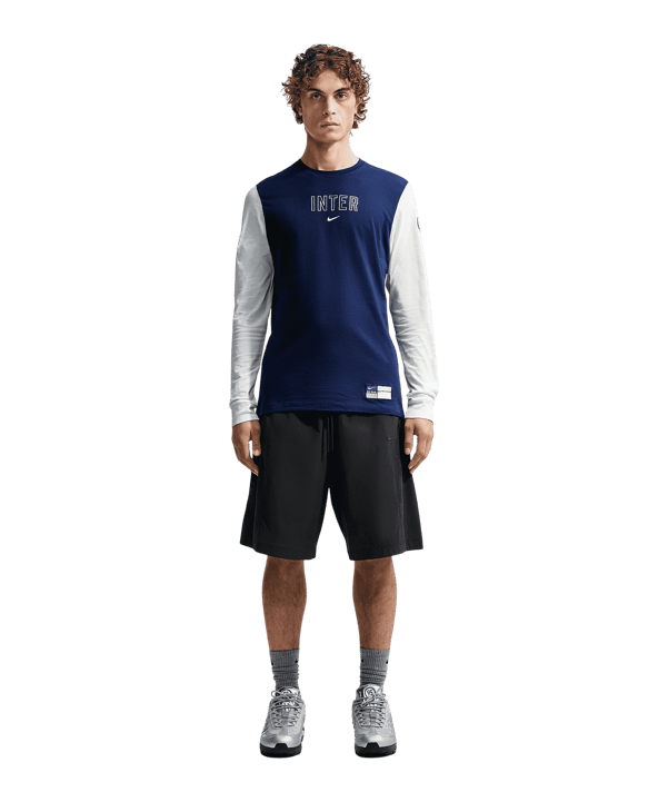 Nike Inter Mailand Americana Longsleeve Blau F492