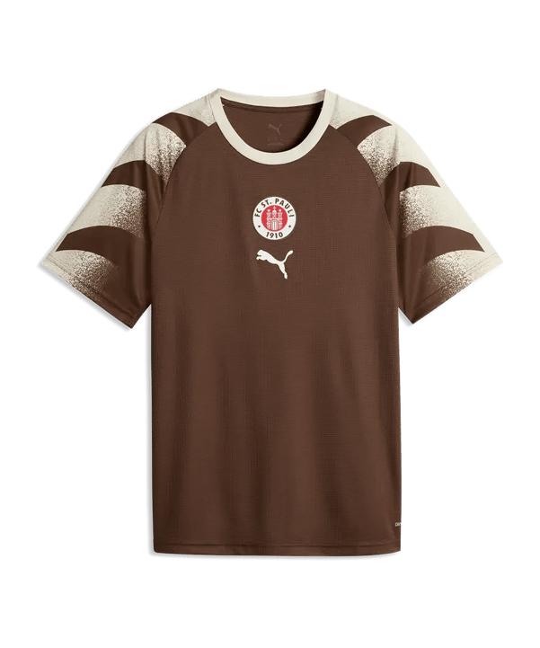 PUMA FC St. Pauli Warm Up Maillot Marron C01 - brun