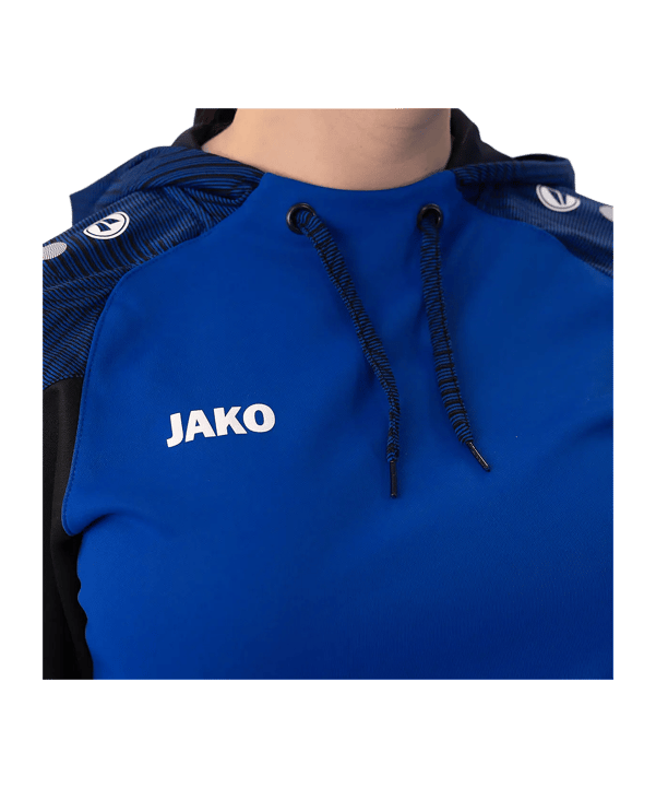 JAKO Hoody Dames Blauw K403 - blauw