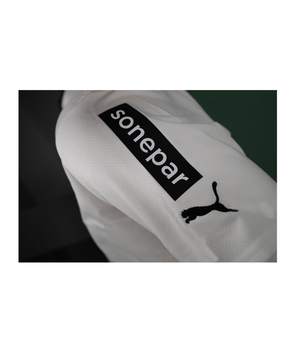 PUMA Borussia Mönchengladbach Trikot Home 2022/2023 Weiss Grün F01 - weiss