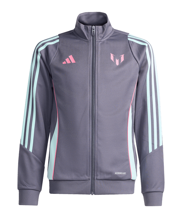 adidas Originals Messi Jacke Kids Grau - grau