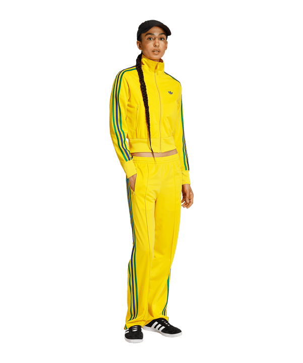 adidas Originals Firebird Classic Jacke Damen Gelb - gelb