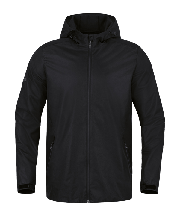 JAKO Allround Allwetterjacke Schwarz F800 - schwarz