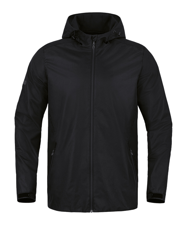 JAKO Allround Regenjas Zwart K800 - zwart