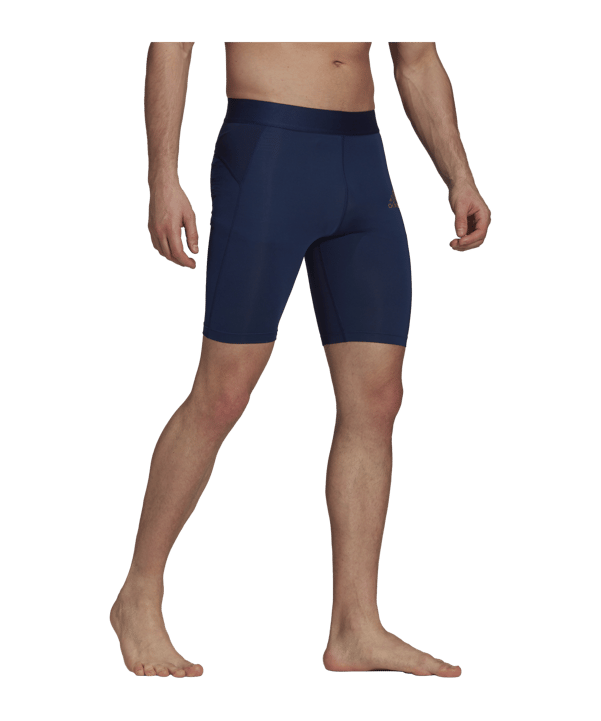 adidas Techfit Short Dunkelblau - blau