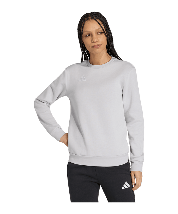 adidas Entrada 26 Sweatshirt Damen Grau - grau