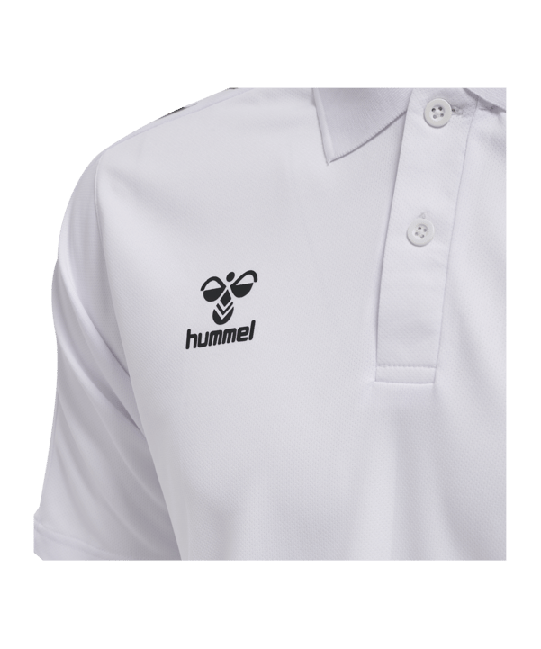 Hummel hmlCORE XK Funktional Poloshirt F9001 - weiss